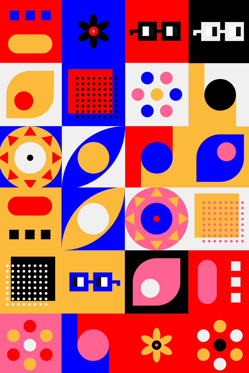 Farcaster Abstract P5 - AI Art - Farcaster Mini Apps screenshot